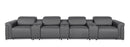 1126 - 7-Piece Modular Power Reclining Sofa In With 4 Power Recliners & Power Headrests