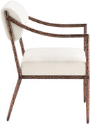 Bastille - Upholstered Dining Arm Chair (Set of 2) - Bronze Frame