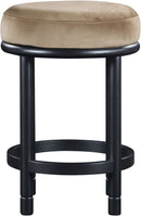 Monette - Counter Stool With Black Base