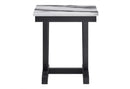 T1319 - End Table - Black / White