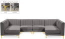 Alina - 6 Piece Modular U-Shaped Sectional