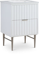 Modernist - Bathroom Vanity With Chrome Legs