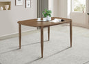 Dortch - Oval Solid Wood Dining Table - Walnut