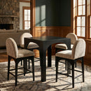 Waldorf - Tempered Glass Top Table