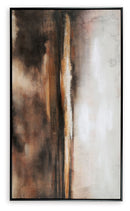 Drewland - Wall Art - Black / Brown / Orange