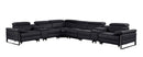 1246 - 8-Piece L-Shaped Modular Power Reclining Sectional With 3 Power Recliners And Power Headrests