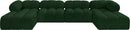 Ames - 6 Piece Fabric Modular U-Shaped Sectional