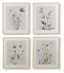 Chettings - Wall Art Set (Set of 4) - Beige / Gray / Blush