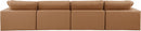 Comfy - Faux Leather Modular Sofa 4 Seats
