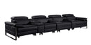 1246 - Modular Power Triple Reclining Triple Console Sofa With Power Reclining Headrests