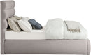 Adam - Linen Fabric Bed With 52" Headboard