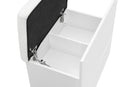 Ella - Storage Stool - White