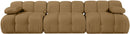 Orin - Velvet 3 Piece Modular Sofa