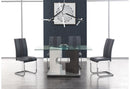 D219 - 9 Piece Dining Room Set (Dining Table And 8 Dinning Chairs) - Gray