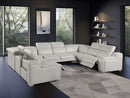 1116 - 8-Piece U-Shaped Sectional Sofa In With 4 Power Recliners & Power Headrests