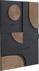 Element - Mango Wood Wall Decor - Black