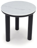 Xandrum - Occasional Table Set (Set of 3) - Black / White