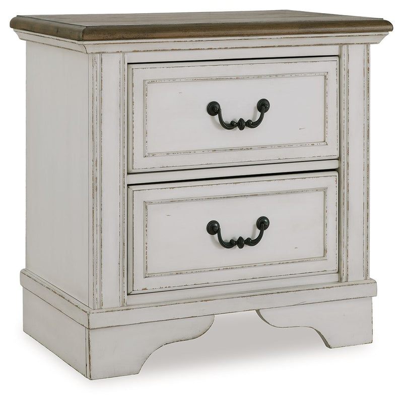 Blendon - Two Drawer Night Stand - Two-tone