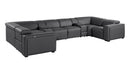 1224 - 8-Piece U-Shaped Sectional Sofa In With 2 Power Recliners & Power Headrests