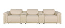 1126 - 5-Piece Modular Power Reclining Sofa In With 3 Power Recliners & Power Headrests