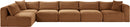 Shaggy - Fabric 6 Piece Modular Sectional