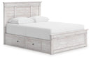 Makidern - Panel Storage Bed
