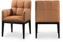 Adrian - Dining Arm Chair (Set of 2) - Black Legs