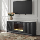 Cadmori - TV Stand With Fireplace Option