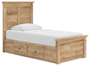 Makidern - Panel Storage Bed