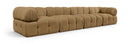 Orin - Fabric Velvet 4 Piece Modular Sofa