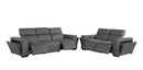 1224 - 5-Piece Modular Power Reclining Sofa And Loveseat Set In With 4 Power Recliners & Power Headrests