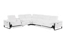 1246 - 7-Piece L-Shaped Modular Power Reclining Sectional With 3 Power Recliners And Power Headrests
