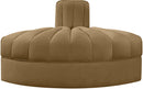 Rummi - Velvet Performance Fabric Upholstered Modular Chair