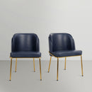 Jagger - Dining Chair (Set of 2) - Gold Base