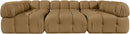 Orin - Velvet 6 Piece Modular Sectional