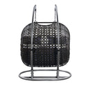 Vasant - 52" Hanging Chair - Fabric & Wicker