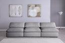 Serene - Modular Armless 3 Seat Sofa