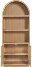 Botanical - Oak Veneer And Solid Wood Bookcase