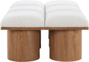 Pavilion - 6 Piece Modular Bench With Brown Base