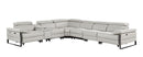 1246 - 7-Piece L-Shaped Modular Power Reclining Sectional With 3 Power Recliners And Power Headrests