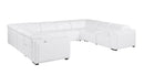 1224 - 8-Piece U-Shaped Sectional Sofa In With 4 Power Recliners & Power Headrest