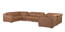1116 - 8-Piece U-Shaped Sectional Sofa In With 2 Power Recliners & Power Headrests