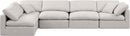 Indulge - Linen 5 Piece Modular Sectional