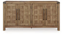 Ridgester - Dining Room Server - Light Brown