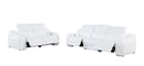 1116 - 5-Piece Modular Power Reclining Sofa And Loveseat Set In With 4 Power Recliners & Power Headrests