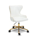 Hendrix - Office Chair with Gold Legs