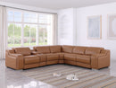 1116 - 6-Piece L-Shaped Sectional Sofa In With 3 Power Recliners & Power Headrests