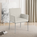 Reeves - Dining Chair With Silver Legs (Set of 2)