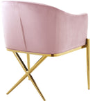Xavier - Dining Chair with Gold Legs