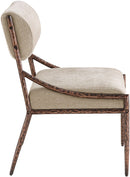 Bastille - Upholstered Dining Side Chair (Set of 2) - Bronze Frame